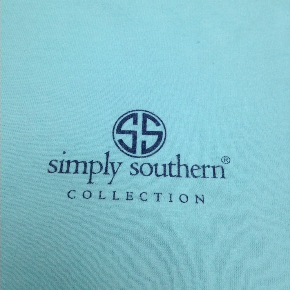 -SOLD-Simply Southern Short Sleeved Tee - Picture 4 of 4